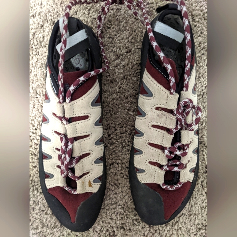Climbing shoes